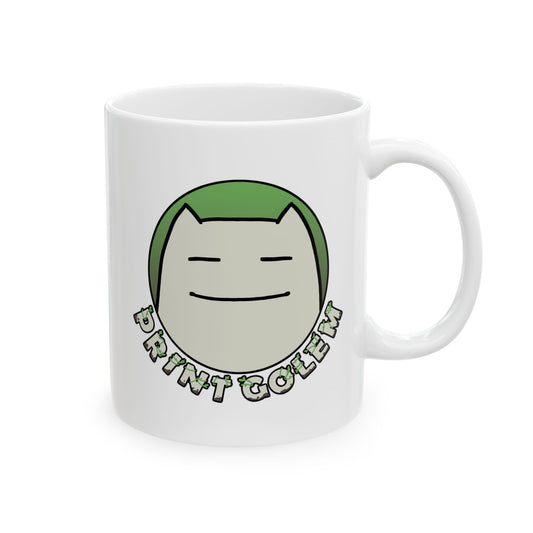 Print Golem Logo Mug, (11oz)